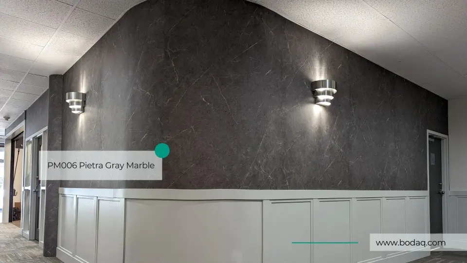 Hospital Corridor in PM006 Pietra Marble film